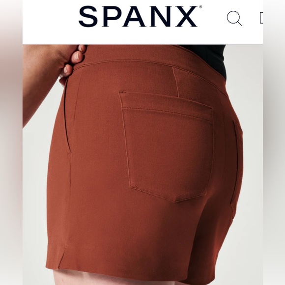 Spanx On The Go Pull On Shorts - Picture 3 of 9
